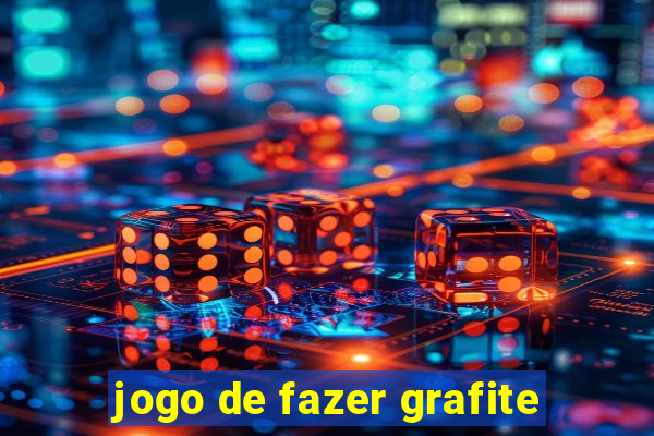 jogo de fazer grafite